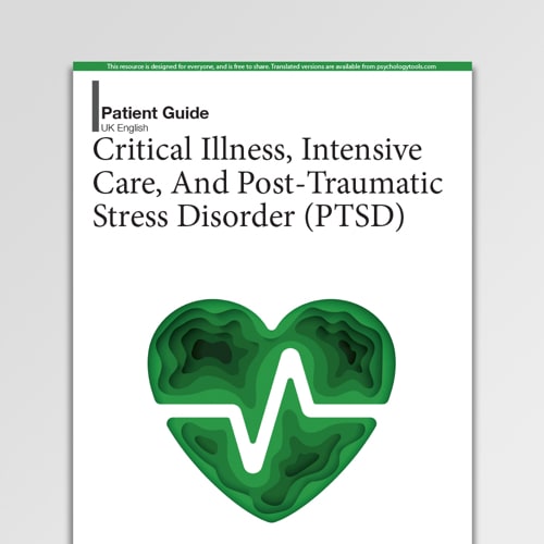 Critical Illness, Intensive Care, And PTSD