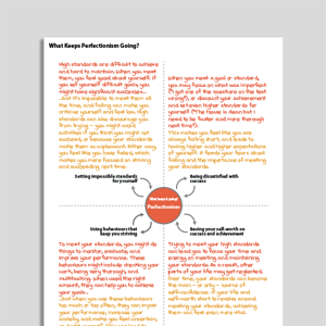 CBT Worksheets For Perfectionism | Psychology Tools