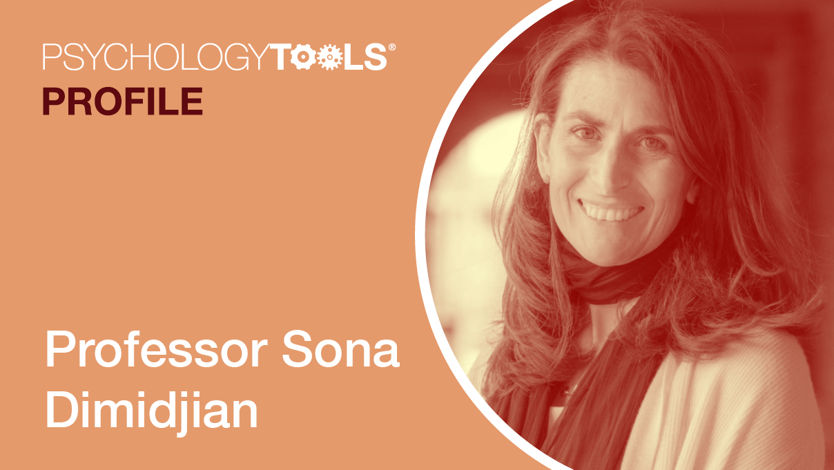 Professor Sona Dimidjian Profile interview with Psychology Tools