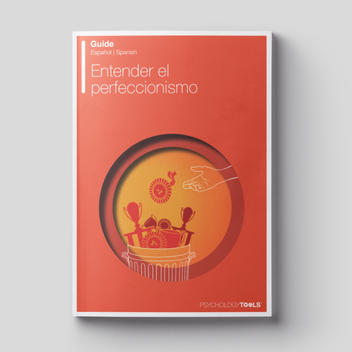 Image showing the Spanish translation of 'Understanding Perfectionism'.