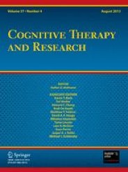 Cognitive Therapy and Research Cover Image