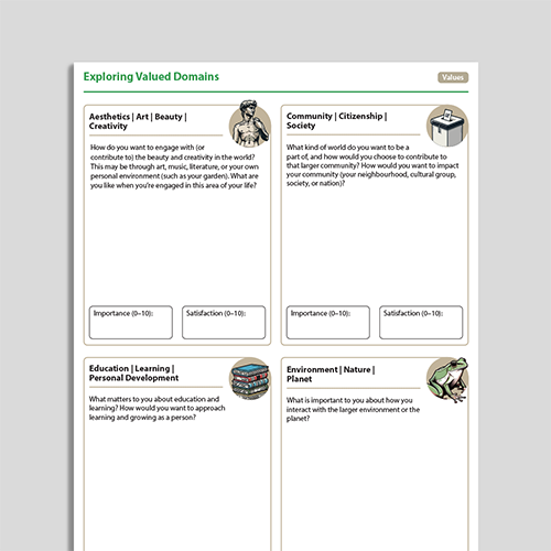 Exploring valued domains exercise resource