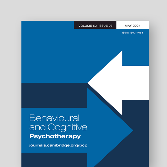 Behavioural and Cognitive Psychotherapy